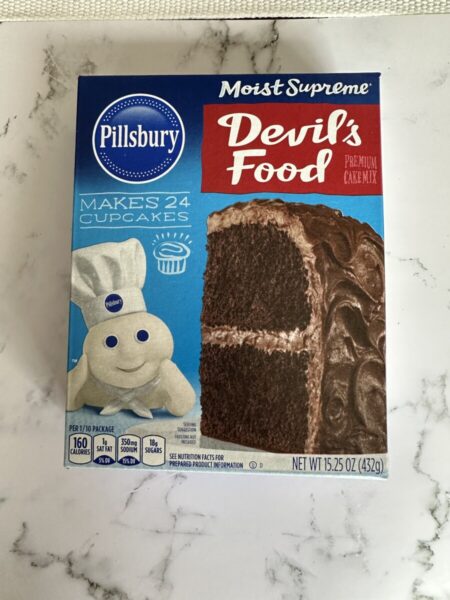 Box of cake mix.