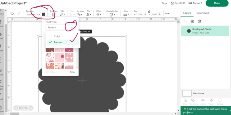 How to Make a Tee Using Patterns in Cricut Design Space - Redbuds & Ribbons