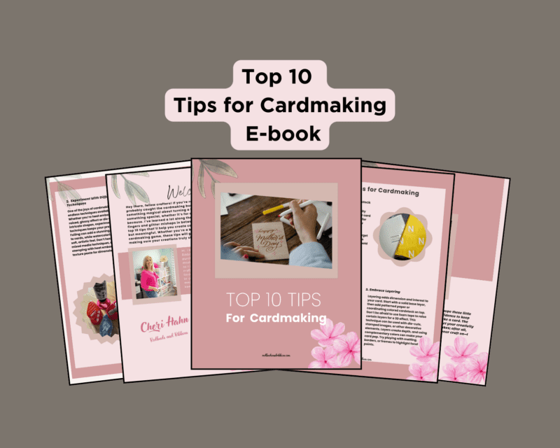 Top 10 Tips for Cardmaking E-book