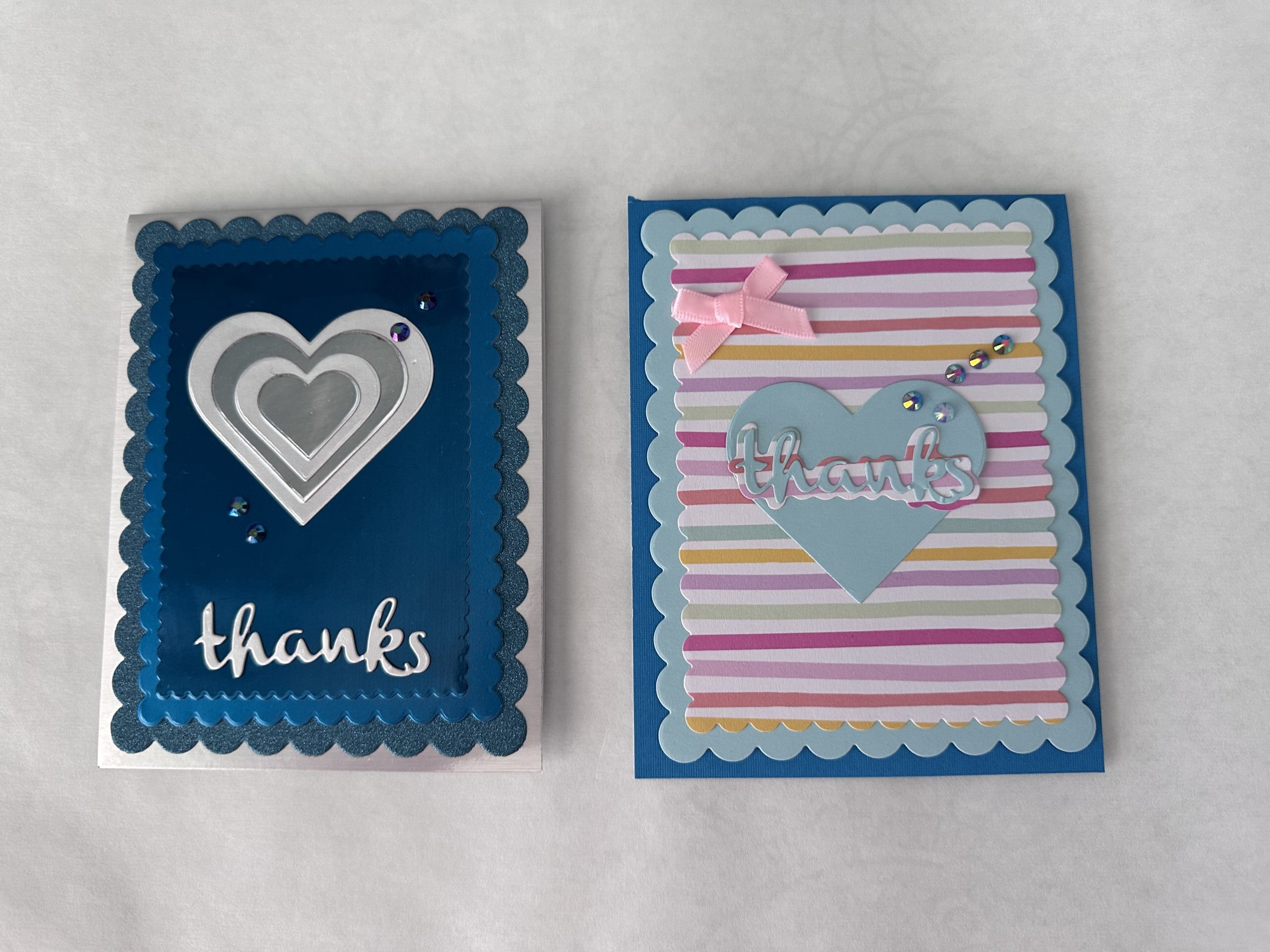 How to Make a “Heartfelt Thanks & Scallops” Card